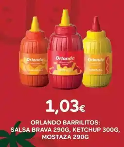 Comerco Cash & Carry Orlando - barrilitos/ salsa brava/ ketchup/ mostaza oferta