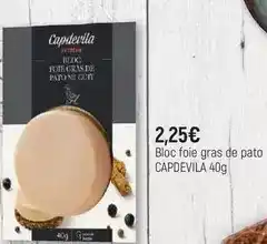 Comerco Cash & Carry Capdevila - bloc foie gras de pato oferta