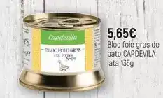 Comerco Cash & Carry Capdevila - bloc foie gras de pato oferta