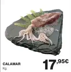 El Corte Inglés Calamar oferta