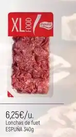 Comerco Cash & Carry Espuña - lonchas de fuet oferta