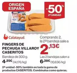El Corte Inglés Origen - calatyud fingers de pechuga villaroy caseritos oferta