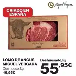 El Corte Inglés Miguel vergara - lomo de angus oferta