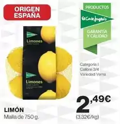 El Corte Inglés El corte inglés - limon oferta