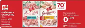 El Corte Inglés Campofrío - finissimas oferta
