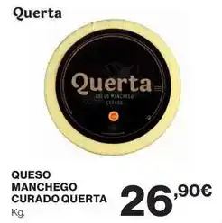 El Corte Inglés Querta - queso manchego curado oferta