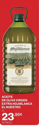 El Corte Inglés Hojiblanca - aceite de oliva virgen extra el nuestro oferta