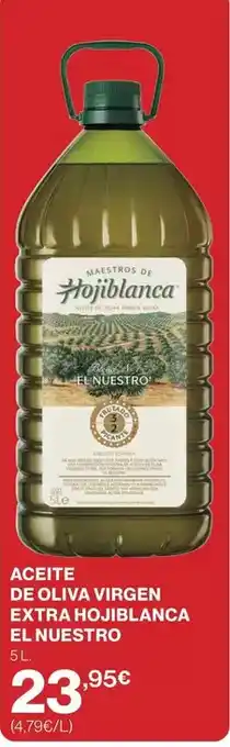 El Corte Inglés Hojiblanca - aceite de oliva virgen extra el nuestro oferta