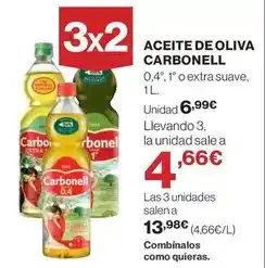 El Corte Inglés Carbonell - aceite de oliva oferta