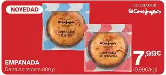El Corte Inglés El corte inglés - empanada oferta