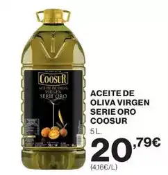 El Corte Inglés Coosur - aceite de oliva virgen serie oro oferta