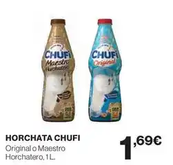 El Corte Inglés Chufi - horchata oferta