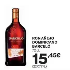 El Corte Inglés Barceló - ron anejo dominicano oferta