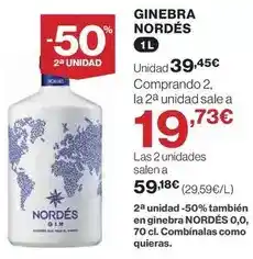 El Corte Inglés Nordes - ginebra oferta