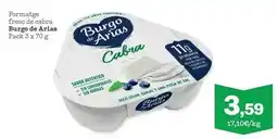 Sorli Burgo de arias - formatge fresco de carra burgo de arias oferta