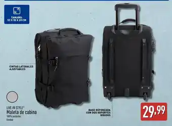 ALDI Live in style - maleta de cabina oferta