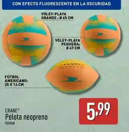 ALDI Crane - pelota neopreno oferta