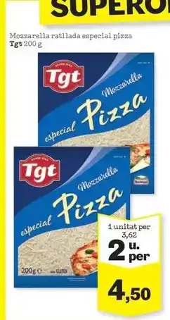 Sorli Tgt - mozzarella ratllada especial pizza oferta