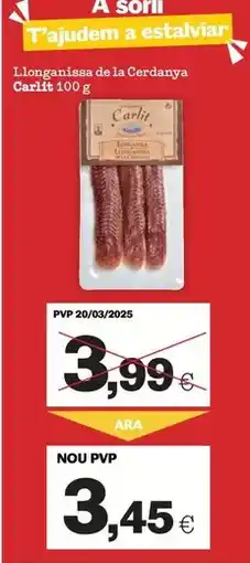 Sorli Sorli - llongeristas de la cerdanya oferta