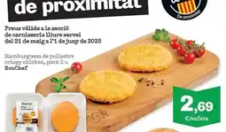 Sorli Bonchef - hamburguesa de pollastre crispy chicken oferta