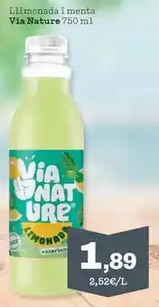 Sorli Via nature - llimonada i menta oferta