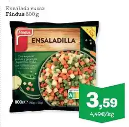 Sorli Findus - ensalada russa oferta