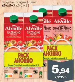 Sorli Alvalle - gaspatxo original o suau oferta