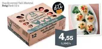 Sorli Roig - ous de corral vascul oferta