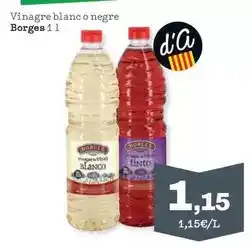 Sorli Borges - vinagre blanc o negre oferta