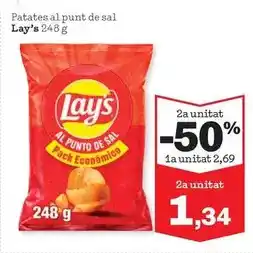 Sorli Lay's - patates al punt de sal oferta