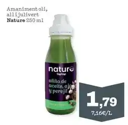 Sorli Nature - amaniment oli, allijulivert oferta