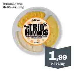 Sorli Delituss - hummus trio oferta