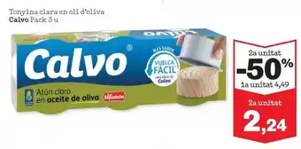 Sorli Calvo - tonyina clara en oli d'oliva oferta
