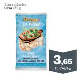 Sorli Orva - pinsa classica oferta