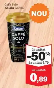 Sorli Kaiku - cafe solo oferta