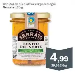 Sorli Serrats - bonitol en oli d'oliva verge ecologic oferta