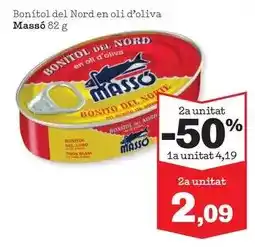 Sorli Massó - bonítol del nord en oli d'oliva oferta
