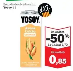 Sorli Yosoy - beguda de civada calci oferta