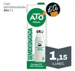 Sorli Ato - llet semidesnatada oferta