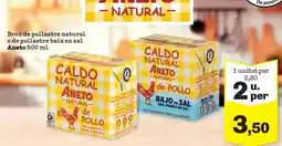 Sorli Aneto - brou de pollastre natural o de pollastre raix en sal oferta