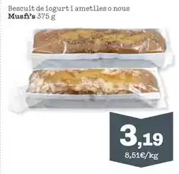 Sorli Musfi's - bescuit de iogurt i ametlles o nous oferta