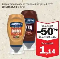 Sorli Hellmann's - salsa mostassa oferta