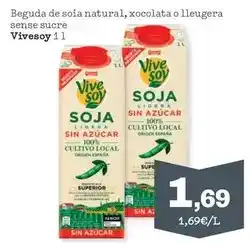 Sorli Vivesoy - beguda de soia natural oferta