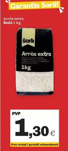 Sorli Sorli - arros extra oferta