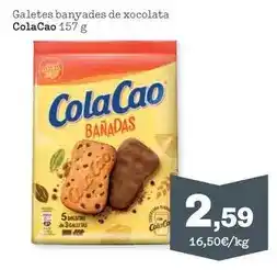 Sorli Cola cao - galetes banyades de xocolata oferta