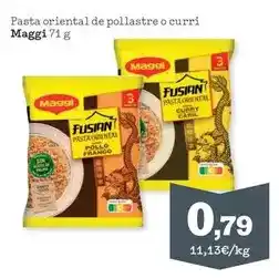 Sorli Maggi - pasta oriental de pollastre o curri oferta