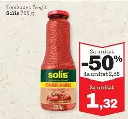 Sorli Solís - tomaquet fregit oferta