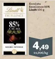 Sorli Lindt - xocolata excellence 85% oferta