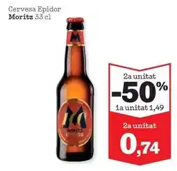 Sorli Moritz - cervesa epidor oferta