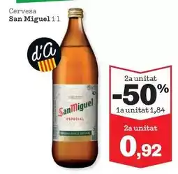 Sorli San miguel - cervesa oferta